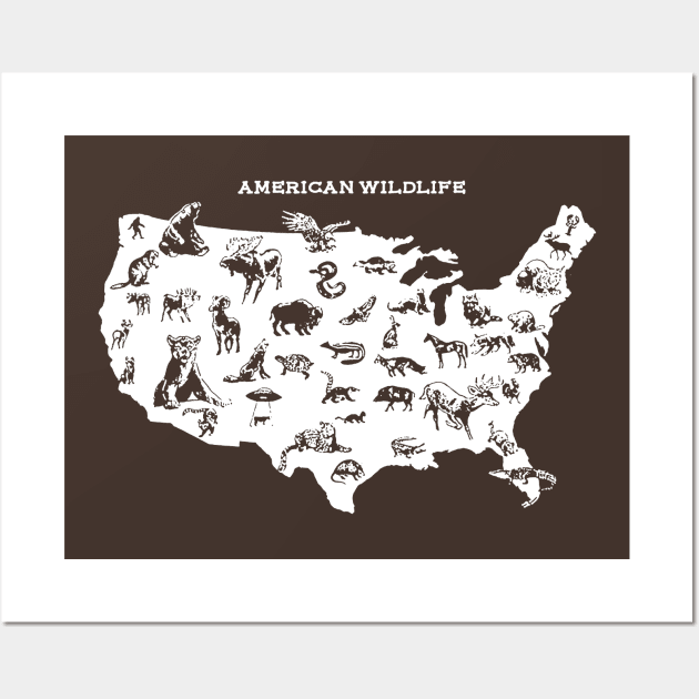 American Wildlife Wall Art by holiewd